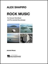 Rock Music Concert Band sheet music cover